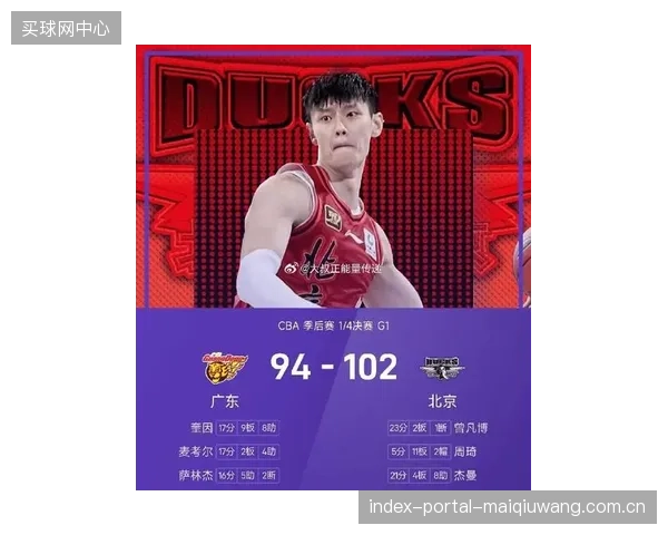 曾凡博在北京队的季后赛表现抢眼，预示着新一代锋线球员的崛起。